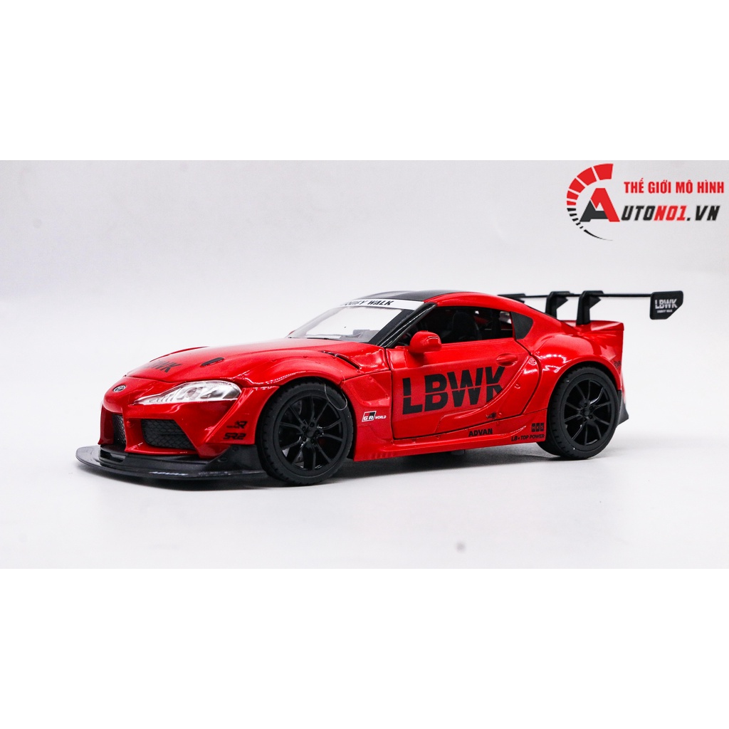 MÔ HÌNH XE TOYOTA SUPRA LBWK 1:22 JIAYE MODEL 7973