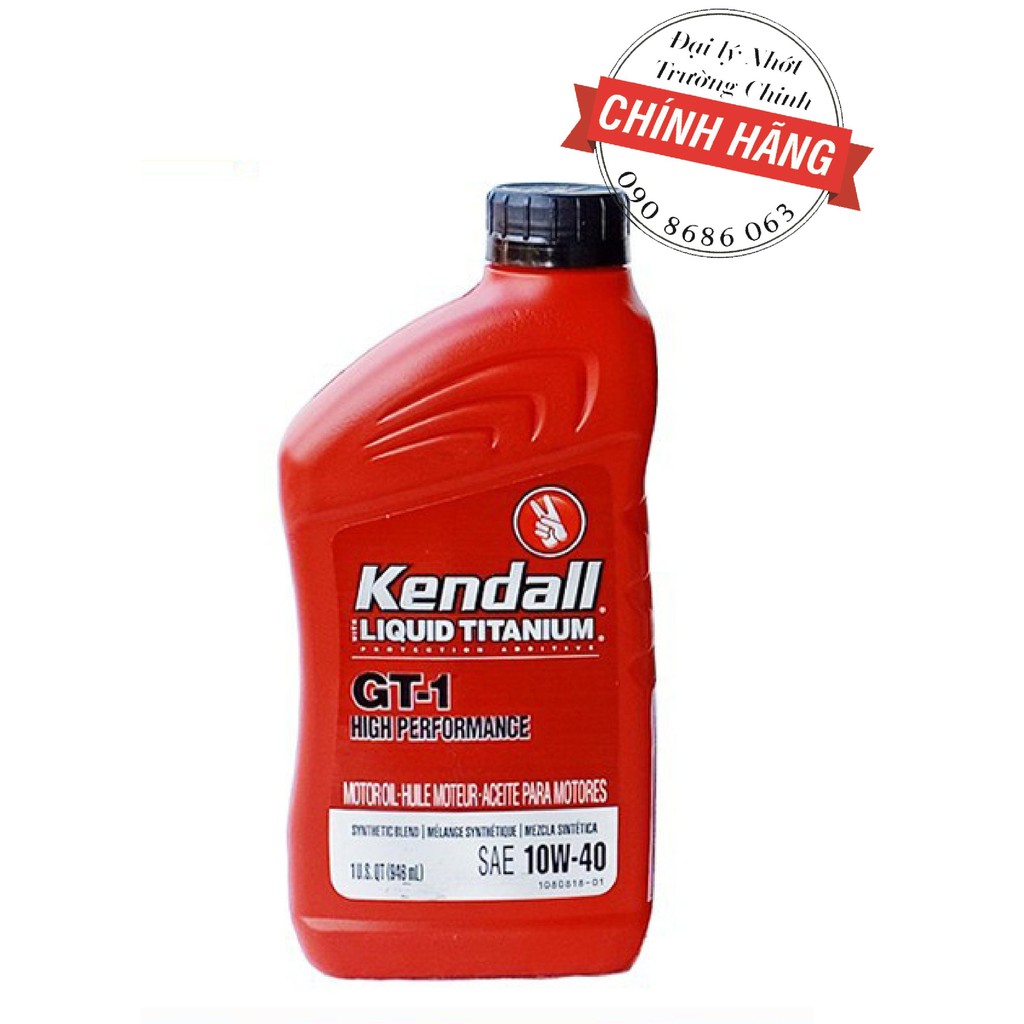 Nhớt tổng hợp Kendall Liquid Titanium dành cho xe tay ga