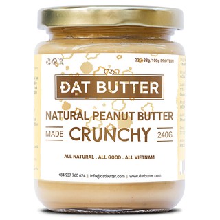 BƠ ĐẬU PHỘNG TỰ NHIÊN HẠT ĐẠT BUTTER