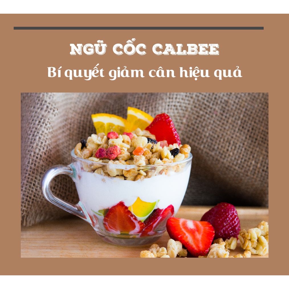 Ngũ Cốc Hoa Quả Dinh Dưỡng Calbee Nhật Bản 750g