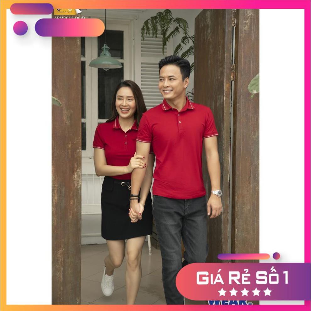 [FREESHIP-HÀNG CHÍNH HÃNG] Áo Polo Nam Pima APM3013 - Đỏ Đô