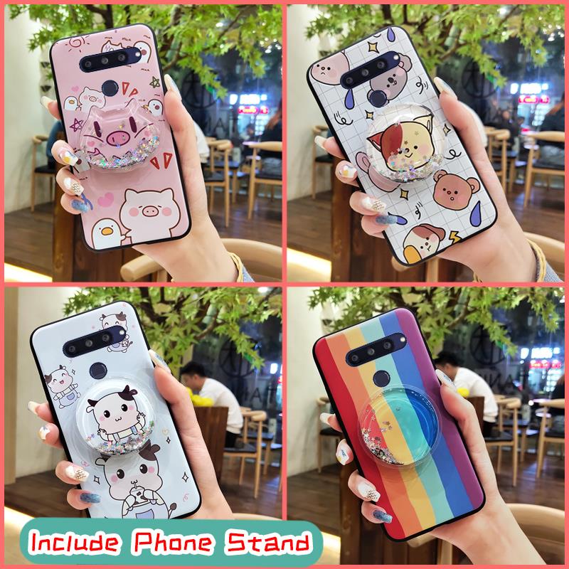 Ốp Lưng Silicon Kiểu Dáng Xinh Xắn Dễ Thương Dành Cho Lg V40