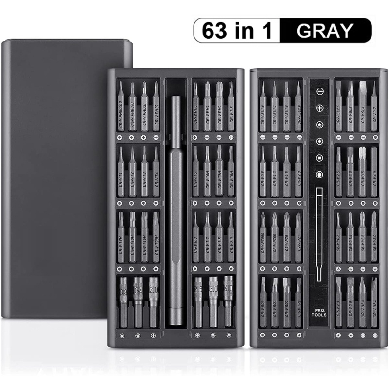 Bộ Tua Vít 63 Món Sửa Chữa Điện Thoại Máy Tính Chuyên Dụng