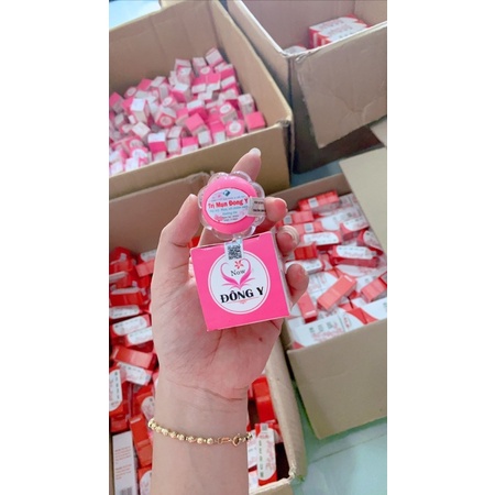 Kem Mụn Đông Y Hoa Đào - Khử Mụn Sạch Thâm,Dưỡng Trắng Da - Chính Hãng 100