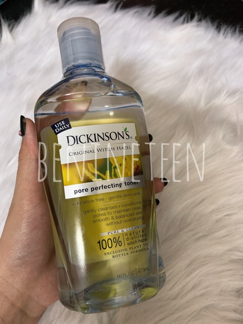 [SALE 50%] Nước Cân Bằng Dickinson's Original Witch Hazel Pore Perfecting Toner 473ml [SeeMe Beauty]