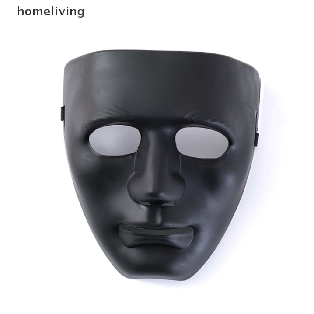 Mặt Nạ Hóa Trang Màu Trắng Đen Unisex