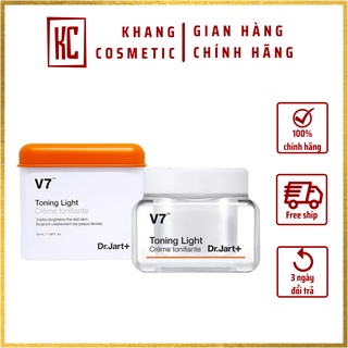 Kem dưỡng trắng da v7 toning light dr.jart+ 15ml - 50ml