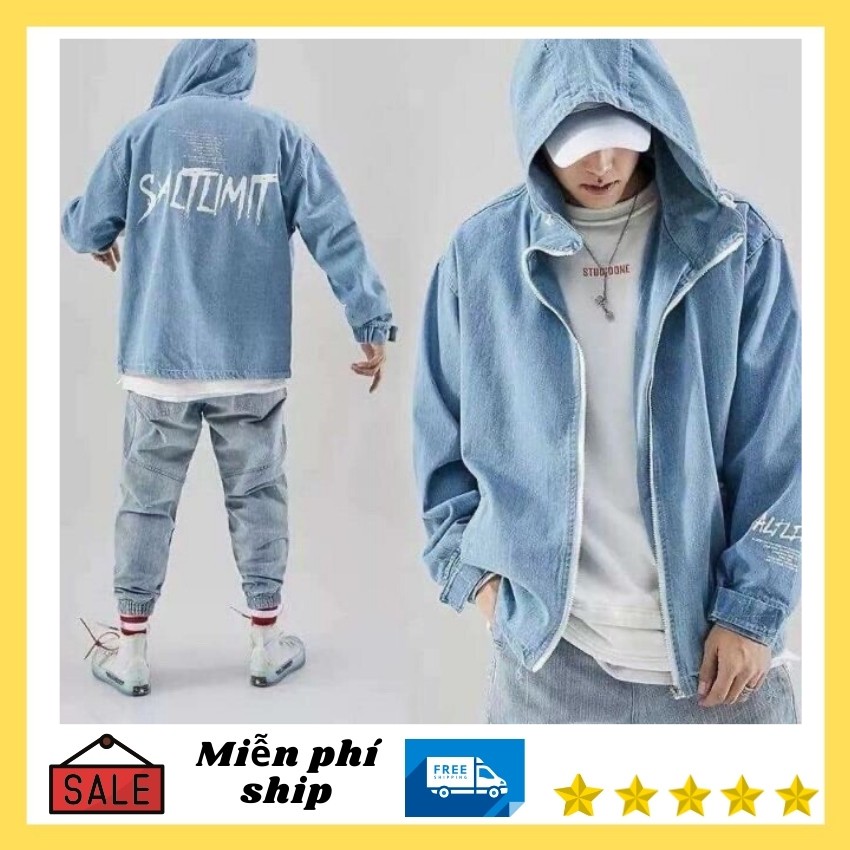 Áo khoác jean nam,chất vải bò,cá tính trẻ trung,NUCA 006 TCS | BigBuy360 - bigbuy360.vn