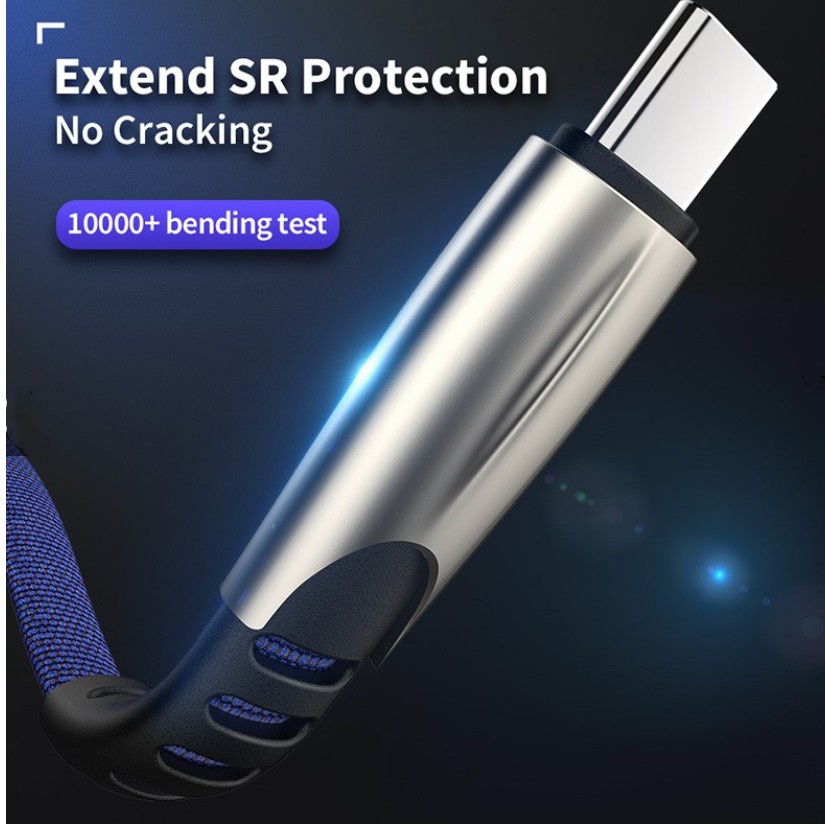 Dây cáp sạc nhanh 5A cổng Micro USB Type-C cho điện thoại Android