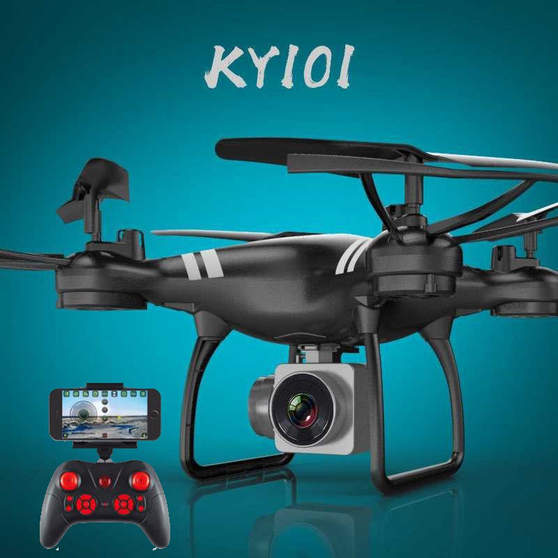 Máy bay Flycam KY101 Cao cấp, kết nối Wifi với điện thoại + Tặng tay cầm điều khiển từ xa