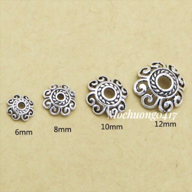 CHUYÊN SỈ  Charm ốp bạc, ốp hoa bạc hàng siêu đẹp - Bạc tốt loại 1, PH194