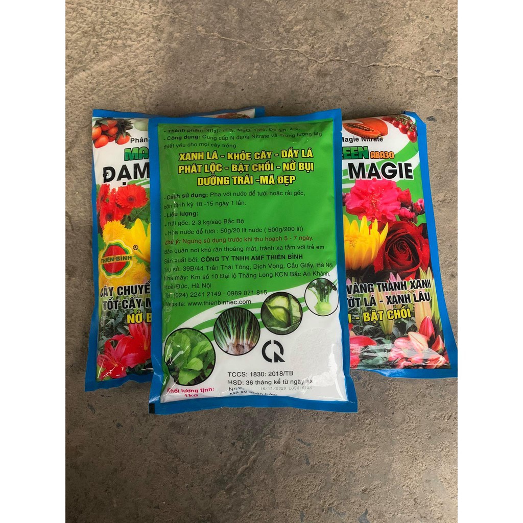 1KG Phân Bón Đạm Magie Nitrate Thiên Bình