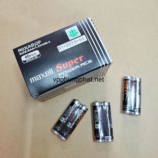 Hộp 40 viên pin maxell aaa