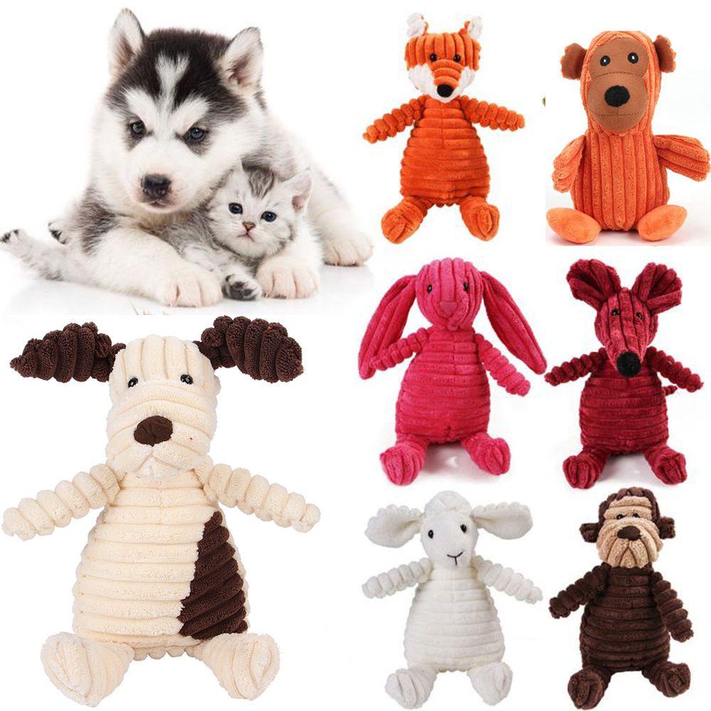 Đồ Chơi Gặm Tương Tác Hình Chú Khỉ / Cừu Vui Nhộn Chống Cắn Cho Thú Cưng