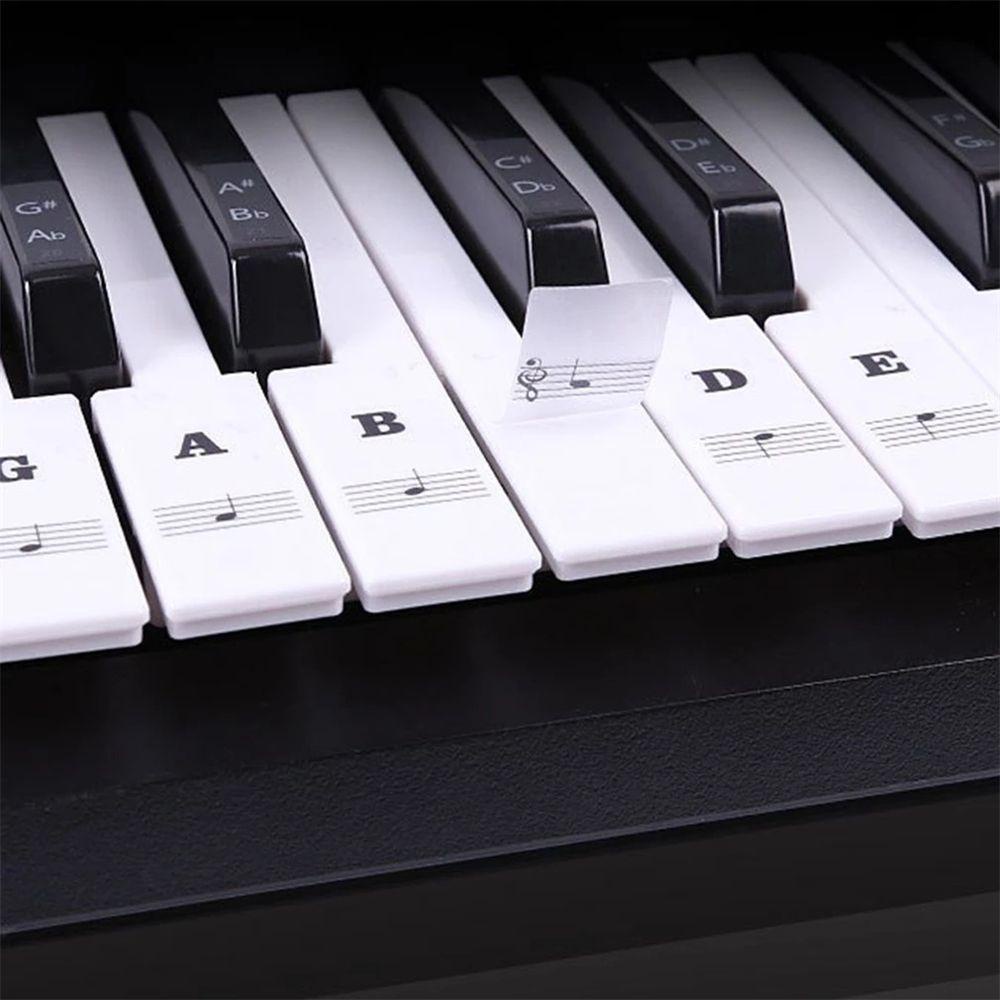 Miếng Dán Phím Đàn Piano Điện 88 / 61 / 54 / 49 Phím Màu Trắng