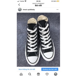 giày converse real 2hand 100% bao check cod