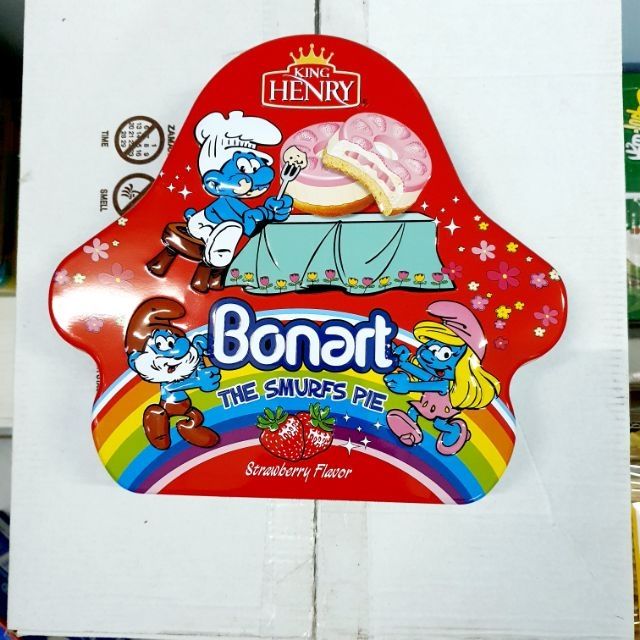 1 hộp bánh donut dâu hiệu Bonart Thổ Nhĩ Kì 200g