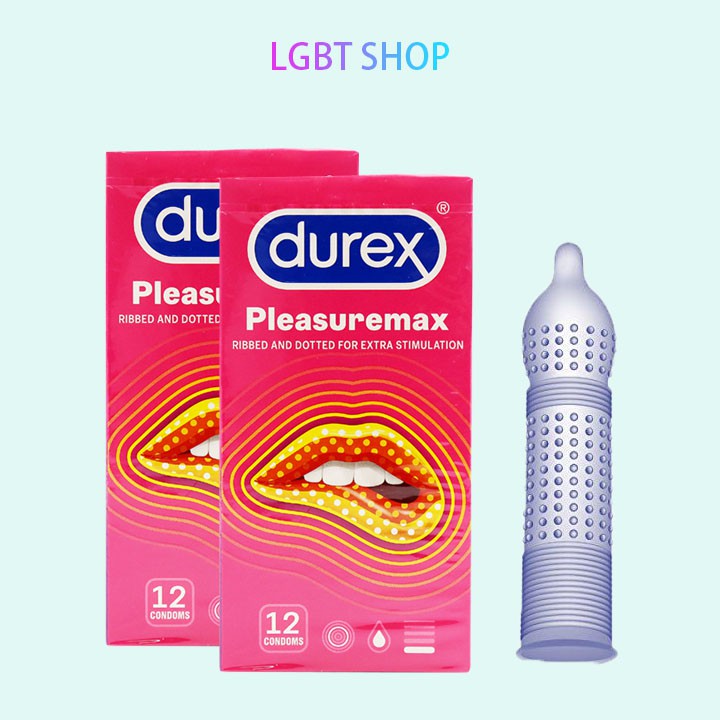 [bcs gai] Bao cao su Durex Pleasuremax