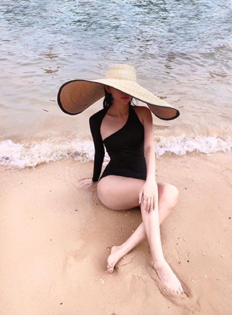 Đồ bơi một mảnh Bikini liền thân một ống tay dài cách điệu sexy