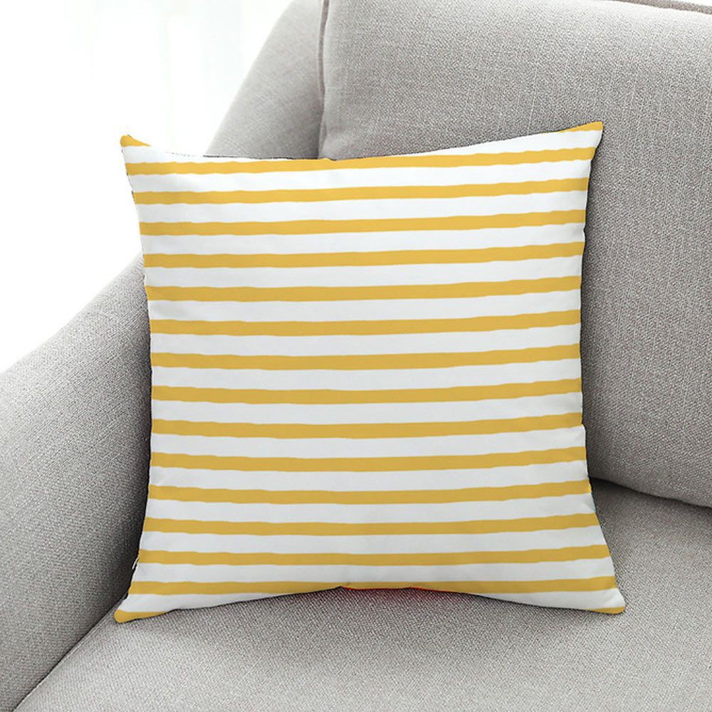 ❤LANSEL❤ Sofa Linen Throw Pillows Home Hidden Zipper Cushion Case Geometric Pillows Case Living Room 18x18 Inch Throw Pillowcase Decorative Modern