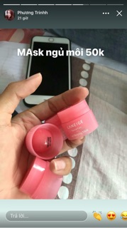 Mặt nạ ngủ môi