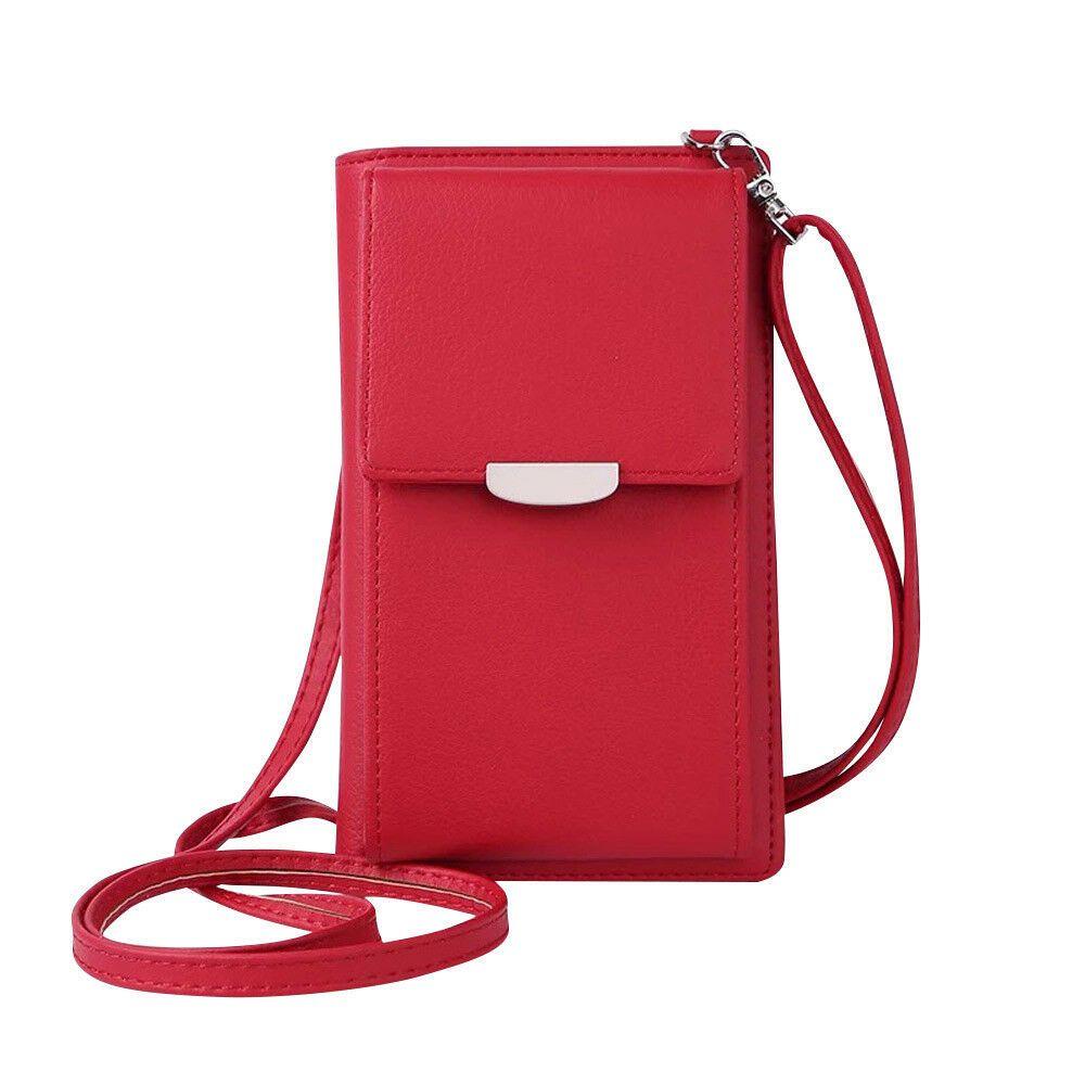 MIHAN1 Túi Đeo Chéo Da PU Thời Trang Cho Nữ