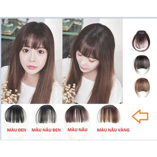 (kbkb)Tóc Mái Thưa Giả Hàn Quốc y như tóc thật