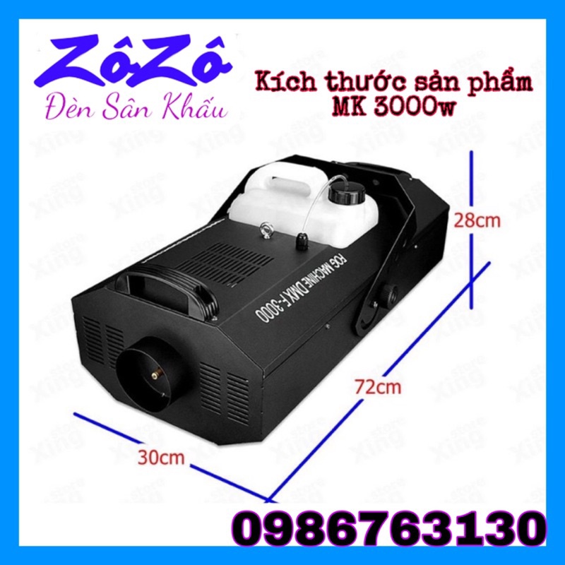Máy Khói 3000w,máy khói sân khấu dmx 3000w