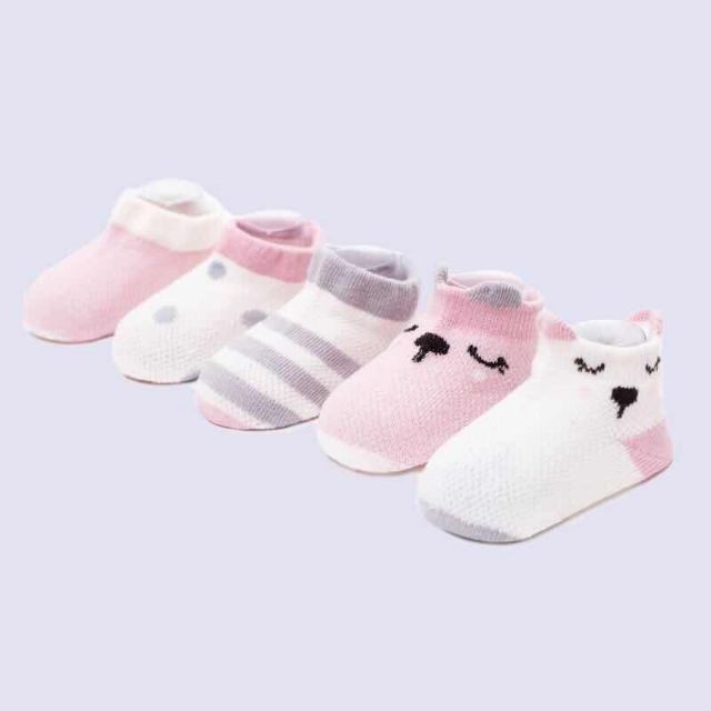 Sét 5 Đôi Tất Lưới Kids Socks - Loại Đẹp Cho Bé