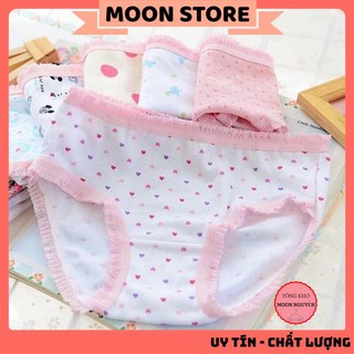 Hộp 4 Chiếc Quần Lót Muji Cotton Kháng Khuẩn Học Sinh Cực Đẹp