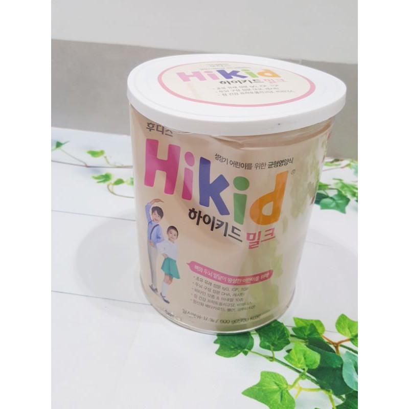 THANH LÝ SỮA HIKID VANI/PREMIUM MÓP NHẸ 600G