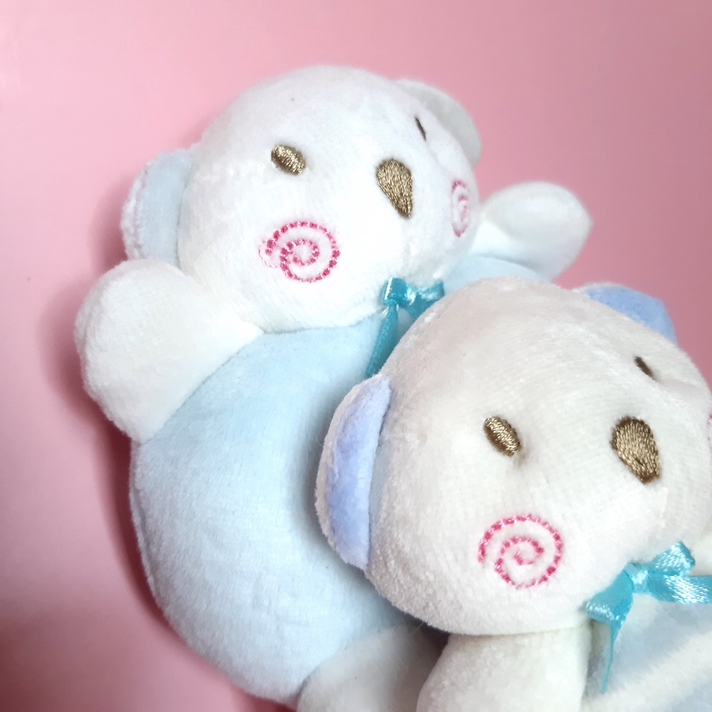 Lục Lạc Cầm Tay Hình Thú Nhồi Bông Xúc Xắc Đồ Chơi Đáng Yêu Cho Bé TCT15