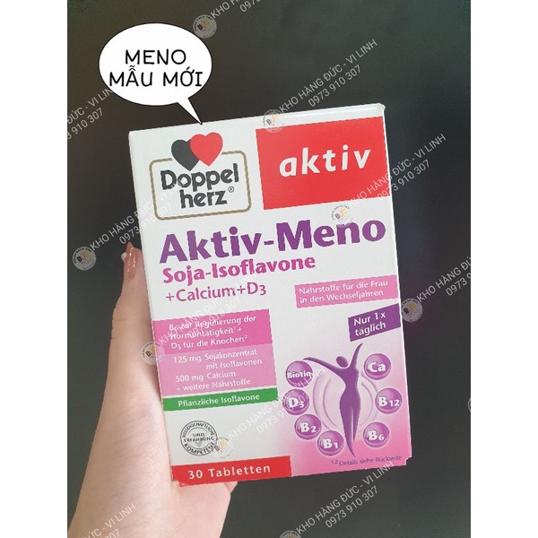 (Hàng Đức Đủ Bill) Aktiv Meno hộp 30 viên
