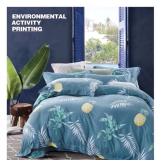 Bộ chăn drap vải Lụa cao cấp
