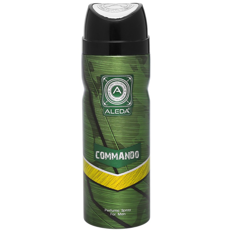 Xịt ngăn mùi hương nước hoa Aleda For Men Commando 200ml