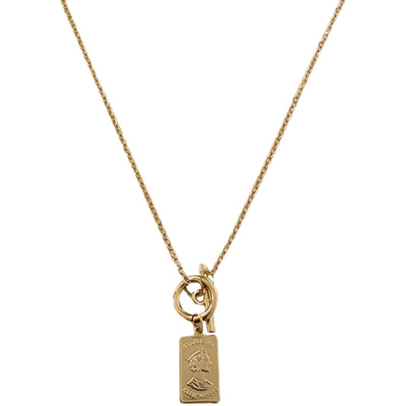 Vòng cổ Dáng Dài Thiết Kế Đơn Giản Phong Cách Âu Mỹ Thời Trang