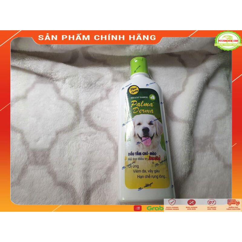 Sữa tắm cho chó mèo💥 FREESHIP 💥 Fay Palma Derma - 300ml - chữa ngứa-dị ứng-viêm da-vảy gầu-giảm rụng lông cho chó mèo