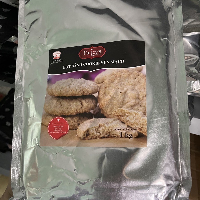 BỘT BÁNH COOKIE YẾN MẠCH 1KG ( hàng Fancy's )