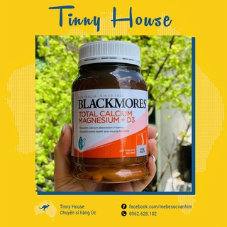 Viên uống Canxi magie D3 Blackmore - Total Calcium magnesium + D3