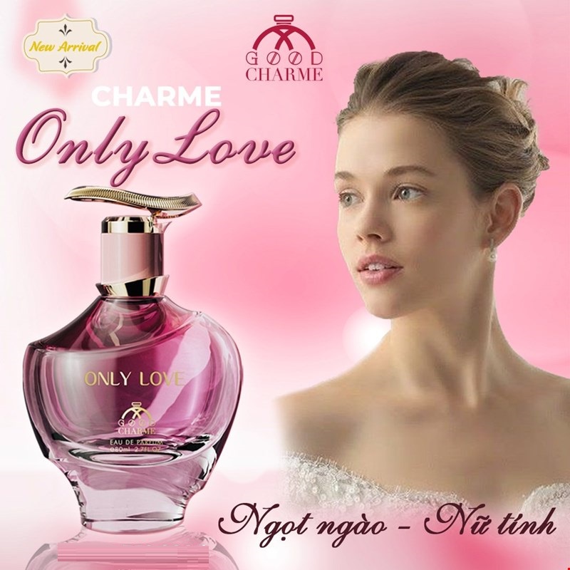 Nước hoa nữ Charme Only Love 80ml trẻ trung sang trọng
