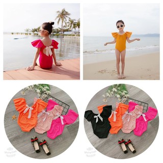 Bikini đi bơi đi biển bé gái, áo tắm 1 mảnh bé gái