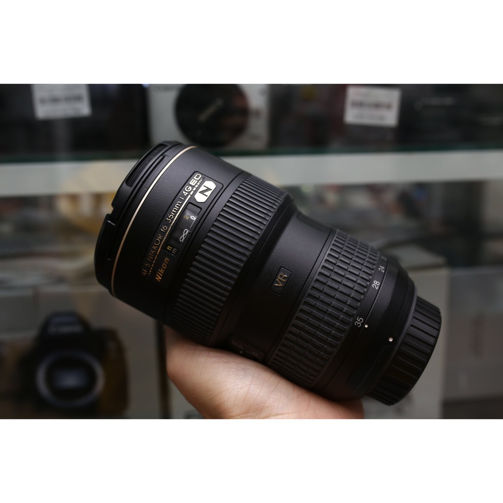 ỐNG KÍNH NIKON AF-S 16-35mm F4 VR - LEN GÓC RỘNG CHO NIKON tại Máy ảnh City