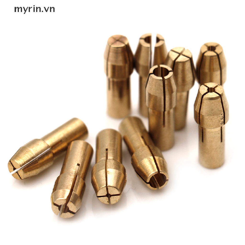 Set 10 Mũi Khoan Bằng Đồng Thau 0.5-3.2mm 4.8mm Chuyên Dụng