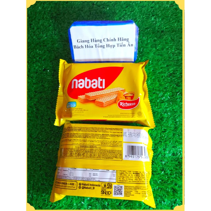 Combo 3 Bịch Bánh xốp Nabati 3x50g 3 Vị