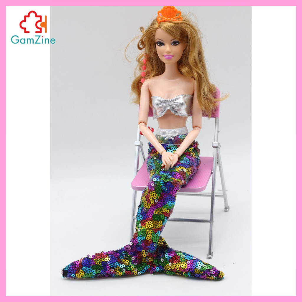 Bộ Trang Phục Nàng Tiên Cá Cho Búp Bê Barbie