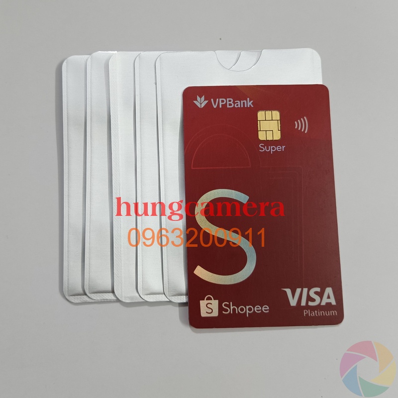 Bao bọc thẻ bằng NHÔM LÁ chống đọc trộm thông tin CCCD, ATM, RFID, Contactless...