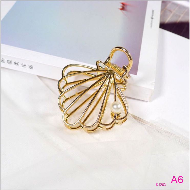 Kẹp tóc, kẹp càng cua kim loại phong cách thời trang Orin K1263