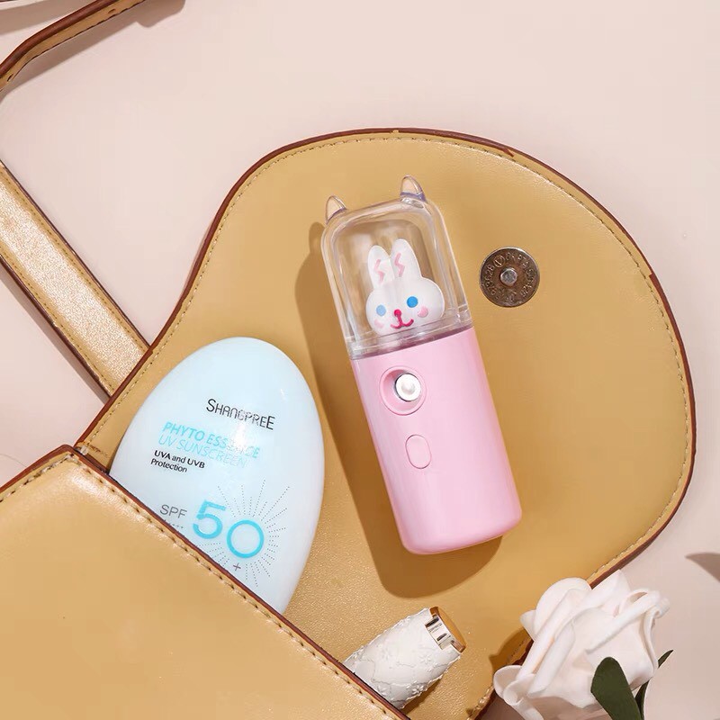 Máy phun sương tạo độ ẩm cỡ nhỏ hình chú thỏ đáng yêu
