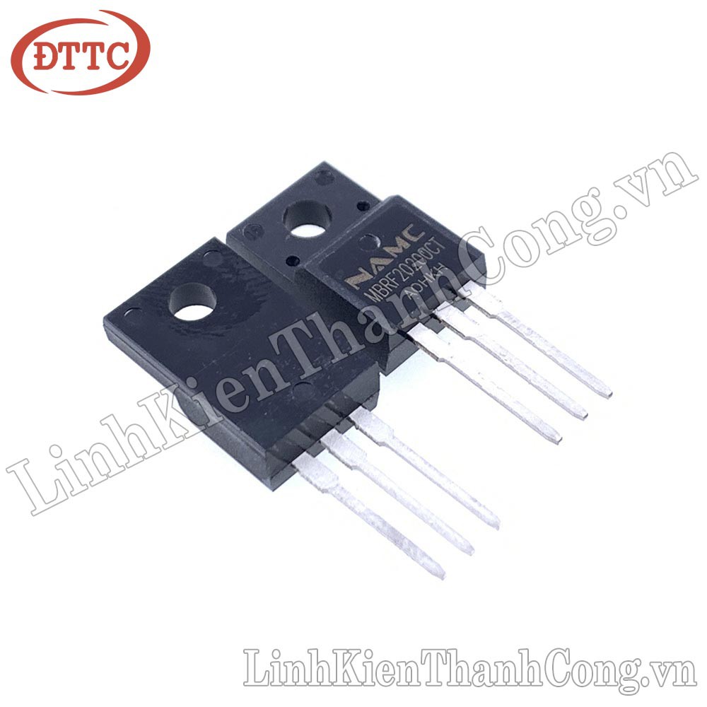 MBRF20200CT diode Schottky  20A 200V TO220F