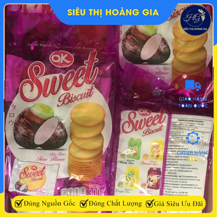 Bánh Ok Sweet Thái Lan Bịch 12 gói.